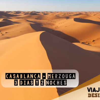 3 dias desde Casablanca al Desierto de Merzouga