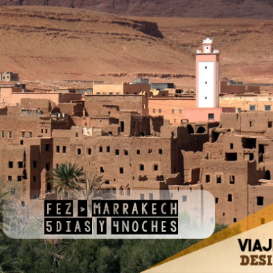 Viaje de 5 Dias Desde Fez a Marrakech via el Desierto