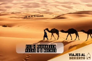 viaje 4 días al desierto Marruecos .