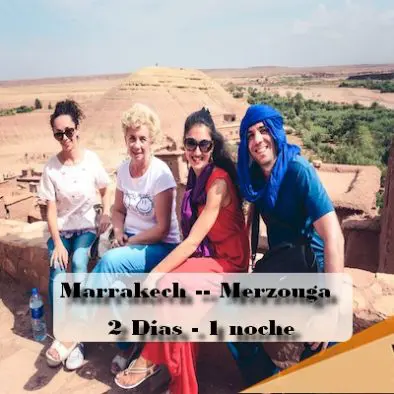2 dias desde Marrakech al desierto Merzouga