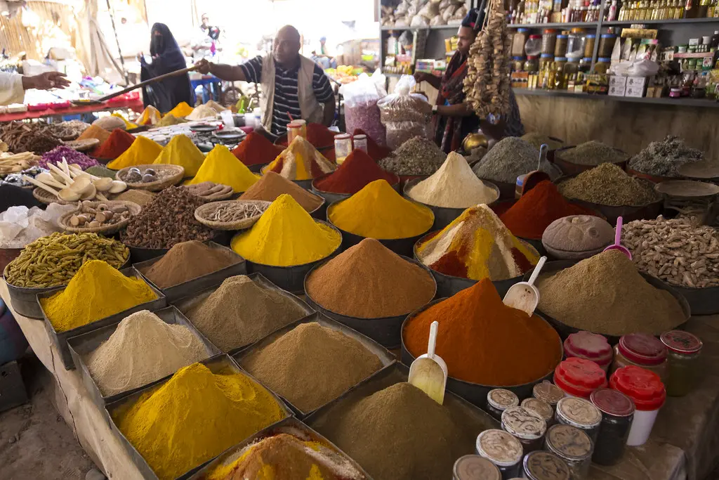 Mercados tradicionales marroquíes