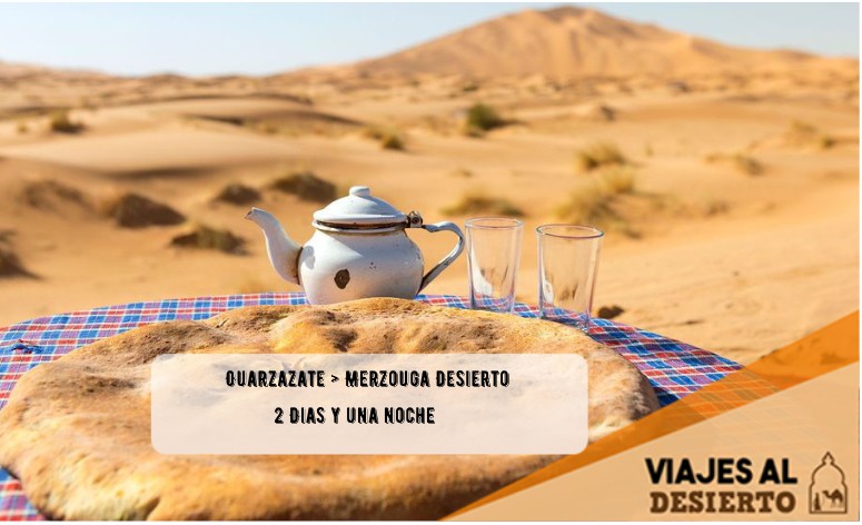 Ruta de 2 días desde Ouarzazate a Merzouga