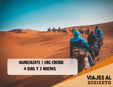 Ruta de 4 días desde Ouarzazate al desierto